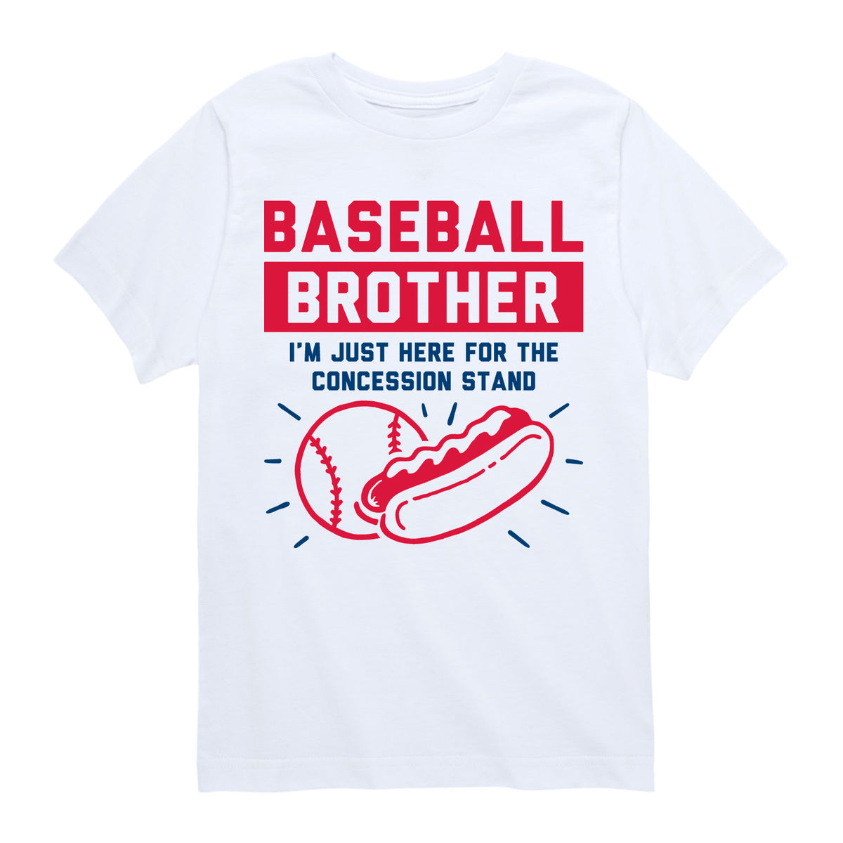 Boston Red Sox Triple Scoop Tee Shirt Youth Small (6-8) / Red